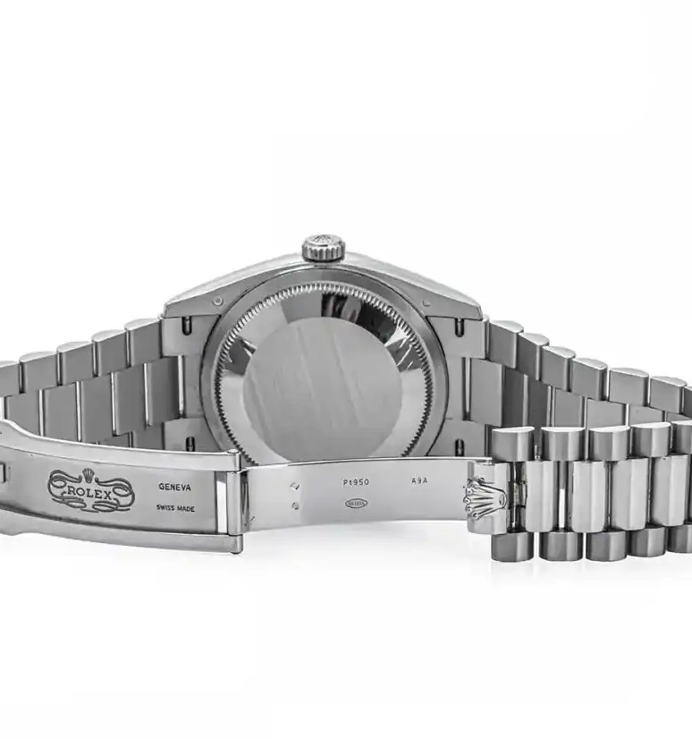 PrestigiousJewelrys 128236 Day-Date Rolex Platinum 0607